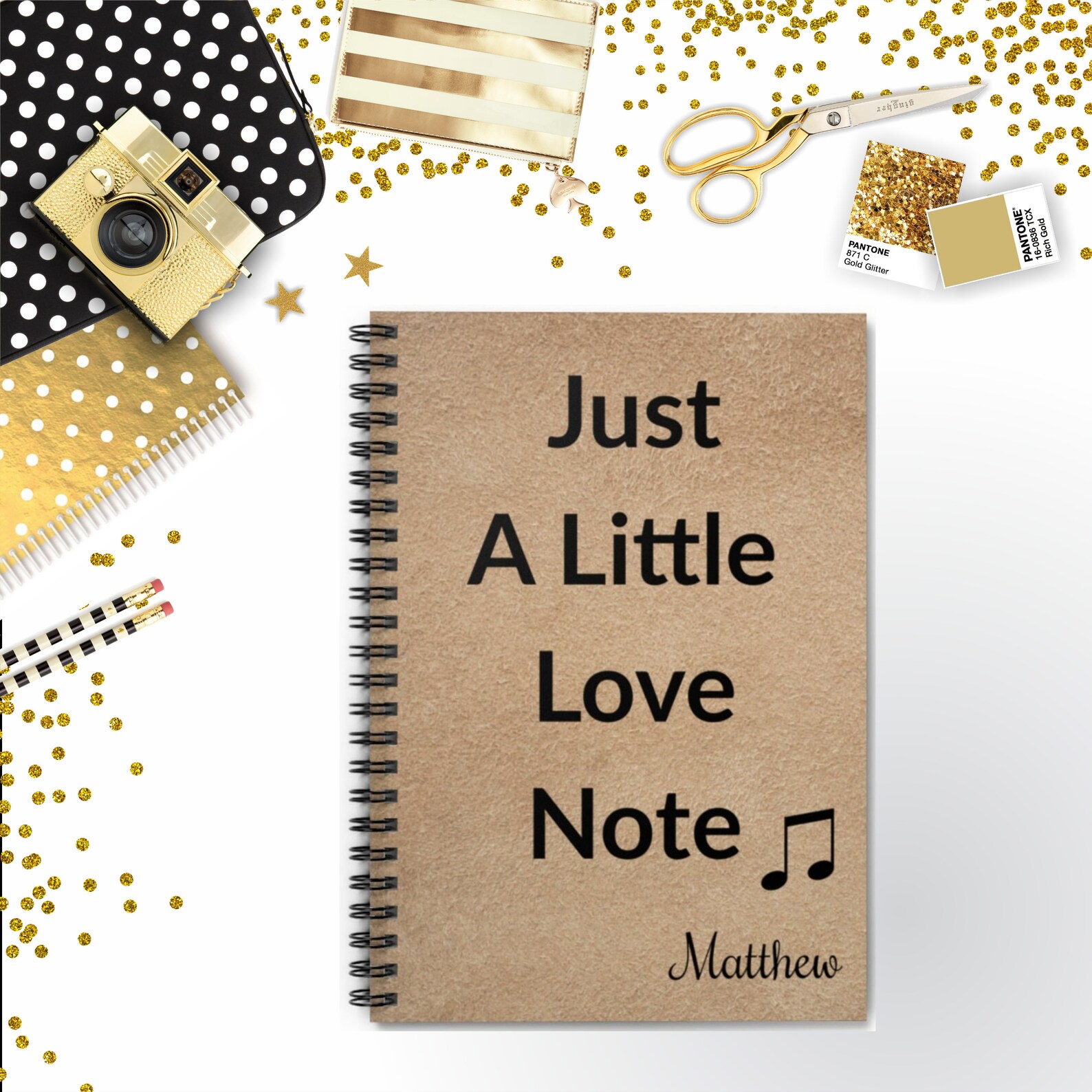 Personalized Music Journal Musician Gift Musician Notebook Etsy
