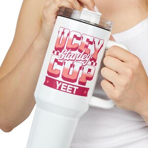 Wrestling Ucey Pink Stanley Cup Jey YEET Wrestling Bottle Gift For Wrestling Fan Wrestling Stanley Cup Gift Idea For Wrestling Fans