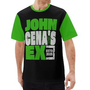 John Cena All Over Print Shirt Wrestling Custom Shirt John Cena Gifts For Fans Wrestling Fan Apparel John Cena Shirt Gift For Wrestling Fans