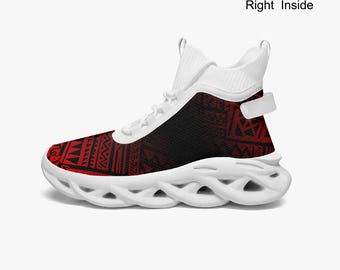 Bloodline High Top Basketball Sneakers Custom Wrestling Shoes WWE Roman Reigns Gift Tribal Chief Kicks Uce Fan Footwear Birthday Present