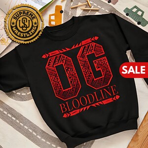 OG Bloodline Wrestling Kids Sweater For Wrestling Fans The Bloodline Wrestling Kids Sweater Gift Idea For Wrestling Fans OG Bloodline Merch