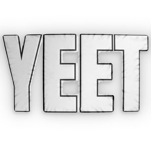 Ucey YEET 枕 メインイベント Ucey YEET 枕 レスリングファン向け Yeet クッション