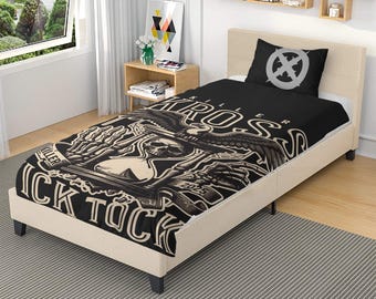 Killer Kross Bedding Custom Wrestling Gift WWE Karrion Kross Comforter Personalized Herald Doomsday Duvet Set Fan Room Decor Birthday Gift