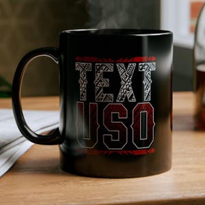 Personalized Uso Wrestling Mug Custom Text Sami Uso Wrestling OTC Yeet The Bloodline War Games Mug