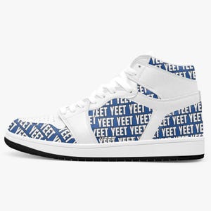 Jey Uso YEET Sneakers Wrestling Main Event Jey Uso Wysokie Buty Niestandardowe Buty Wrestlingowe dla Fanów WWE Spersonalizowany Prezent dla Miłośników Wrestlingu
