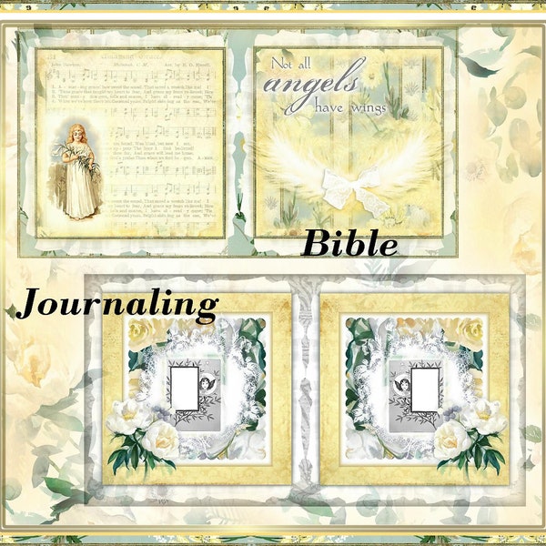 AMAZING GRACE Bible/ Prayer Journal Mini Book Kit - Digital Printable, Instant Download