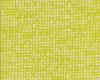 N1430 RJR//Cotton By 1//2 Yd Cream Turquoise Green Navy Quilting Steel//Kight