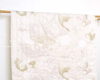 Nani Iro Kokka Japanese Fabric As It Is Quilted Linen - C - 50cm