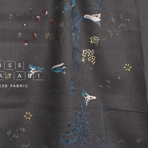 nani IRO Kokka Japanese Fabric PAL Linen - B - fat quarter