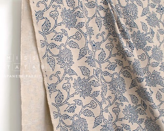 Japanese Fabric Shokunin Collection Hand-printed Ohana - 2B - 50cm