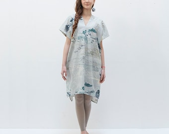 Nani Iro Japanese sewing pattern - tunic dress