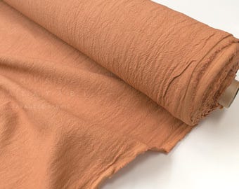 DEADSTOCK Japanese Fabric Shokunin Collection Sun-Dried 100% Linen 3 - 50cm