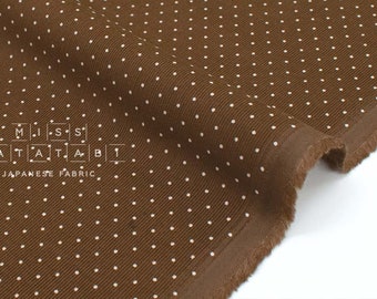 Japanese Fabric Corduroy Pindot - C - 50cm