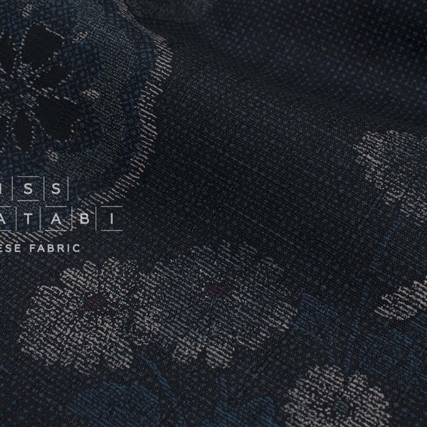 Japanese Fabric Hanatsumugi - A - 50cm