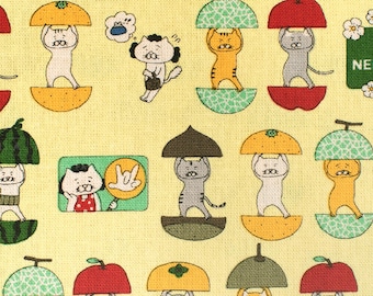 Japanese Fabric Sazaesan Cat - C - 50cm