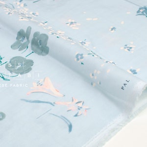nani IRO Kokka Japanese Fabric PAL Organic Double Gauze - A - 50cm