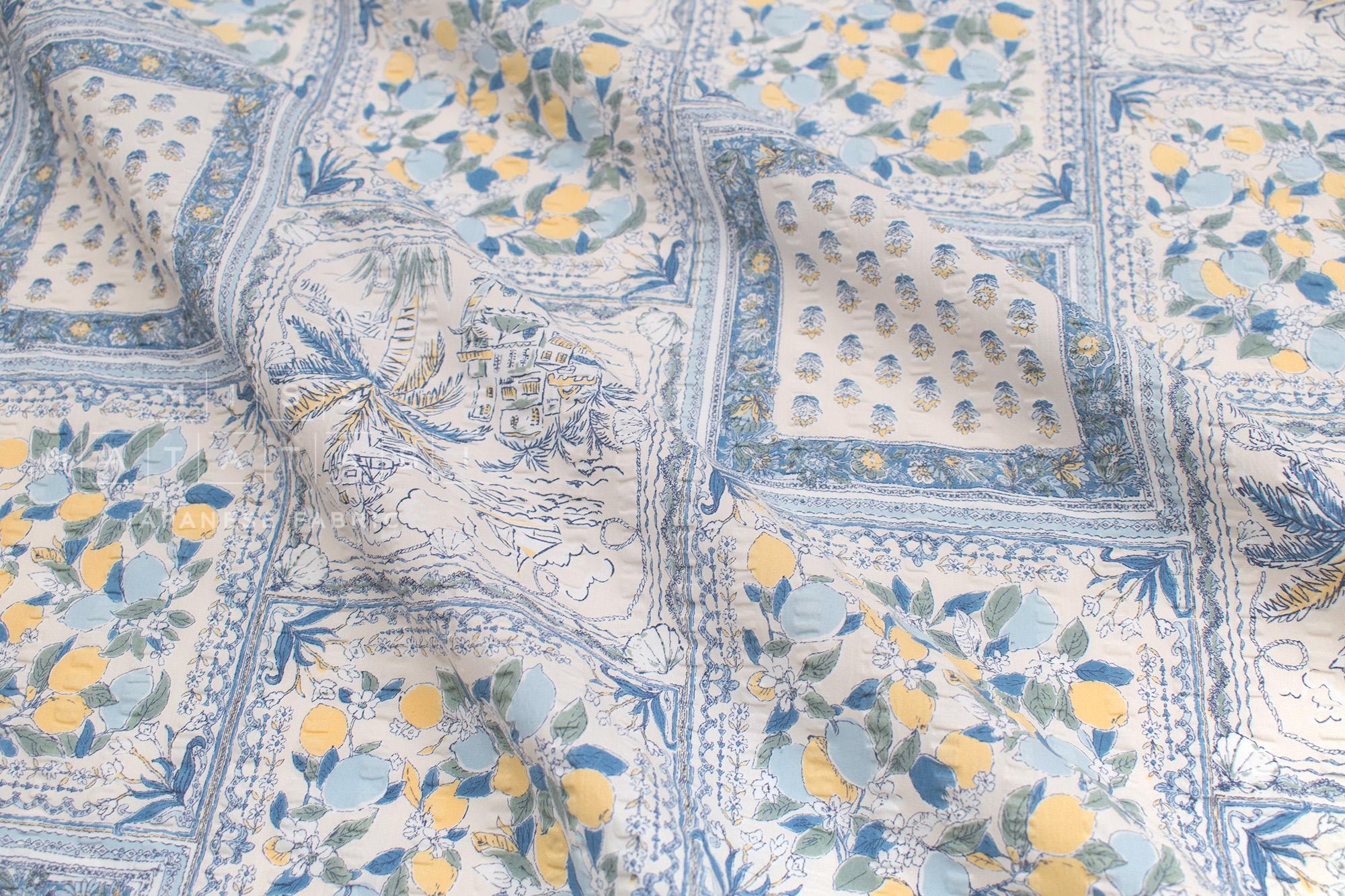 日本の生地 コットンリップル 海岸 夏 - A - 50 cm - Etsy 日本