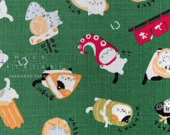 Japanese Fabric Oden Cats - D - 50cm