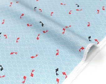 Japanese Fabric Koi Pond - C - 50cm
