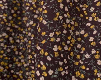 Japanese Fabric Eleanor - C burgundy - 50cm