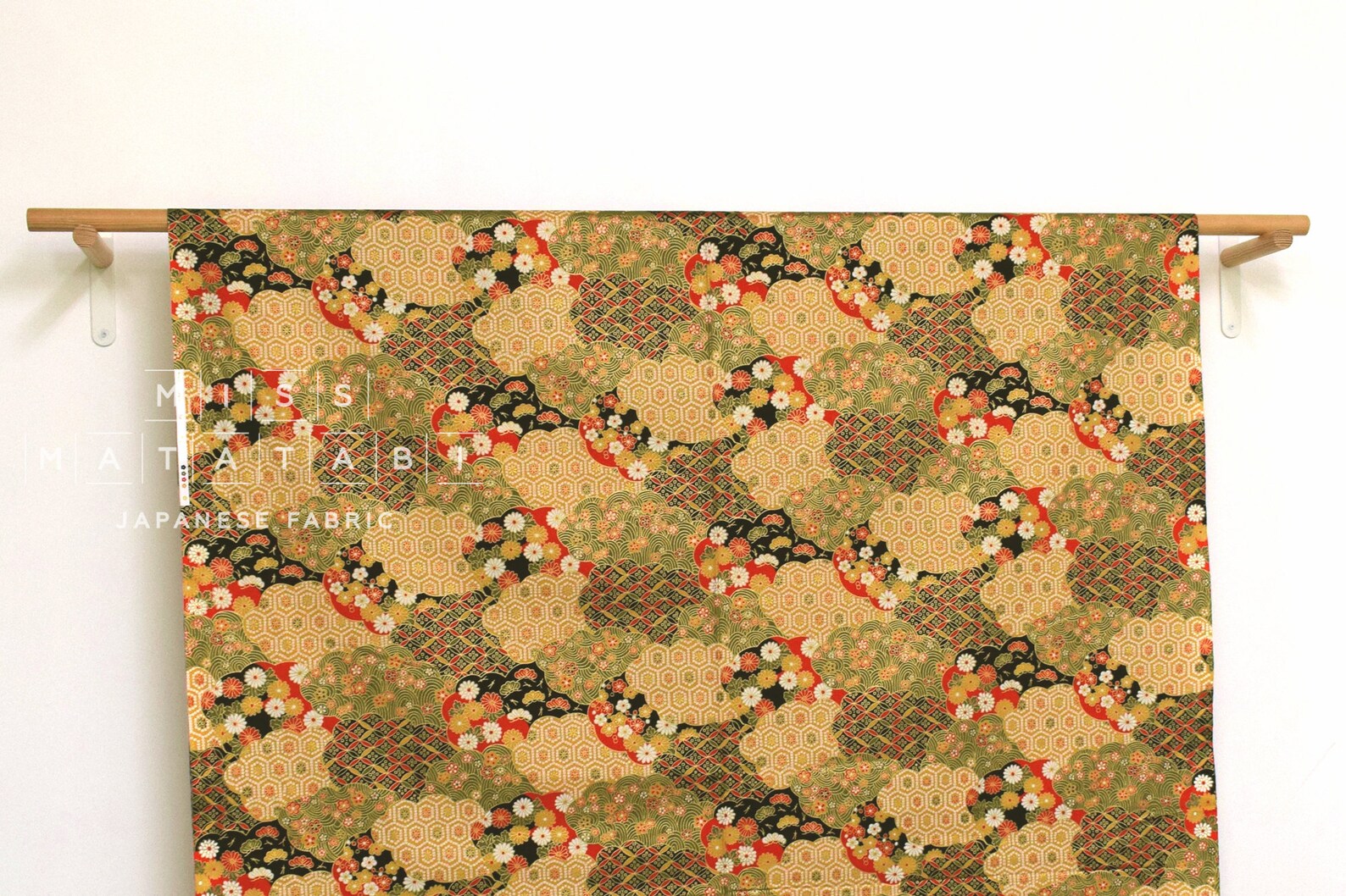 Japanese Fabric Traditional Series 15 A 50cm Etsy