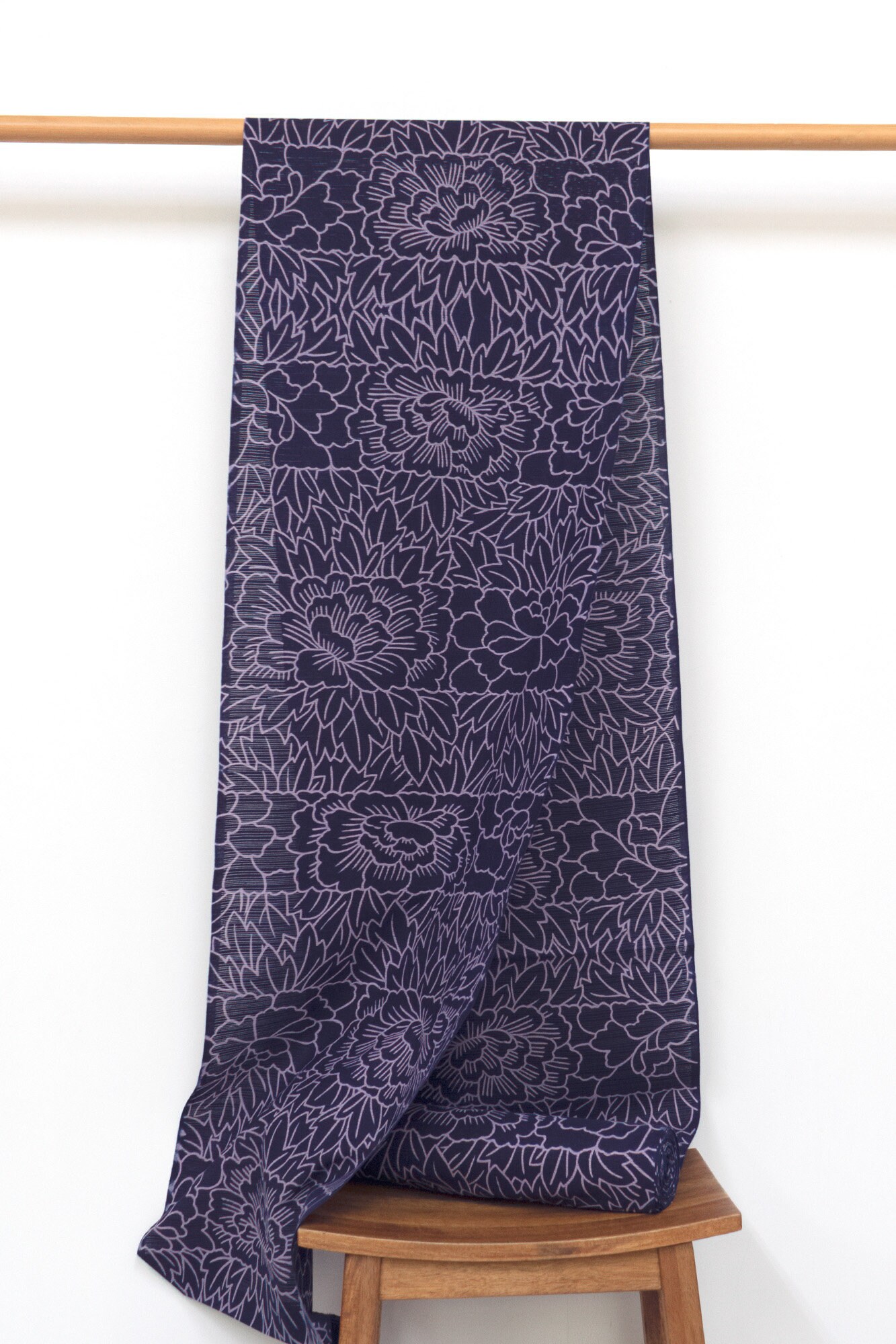 Shokunin Collection 手捺染注染浴衣生地 - 横段牡丹 - 50 cm Shokunin Collection 手捺染注染浴衣生地 - 横段牡丹 - 50 cm
