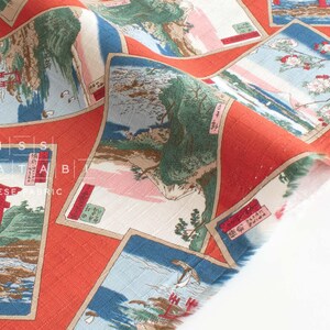 Japanische Stoffpostkarten - C - 50 cm