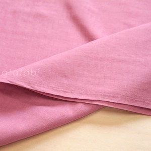 Japanese Fabric - Kobayashi solid double gauze - pink - 50cm