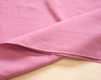 Japanese Fabric - Kobayashi solid double gauze - pink - 50cm