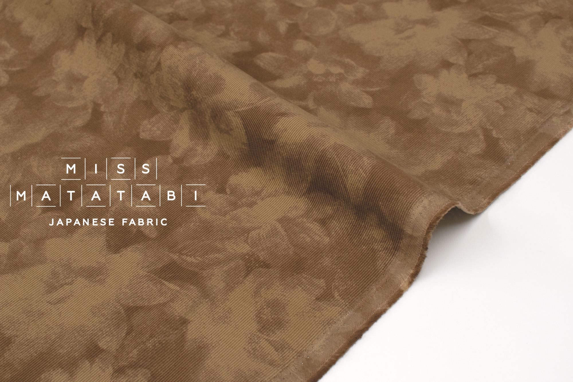 Japanese Fabric Corduroy Axelle - A - 50cm - Etsy Canada