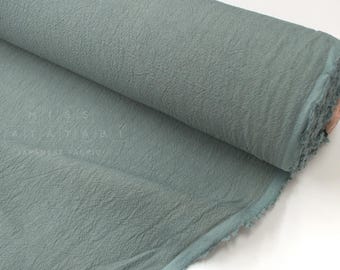 DEADSTOCK Japanese Fabric Shokunin Collection Sun-Dried 100% Linen 4 - 50cm