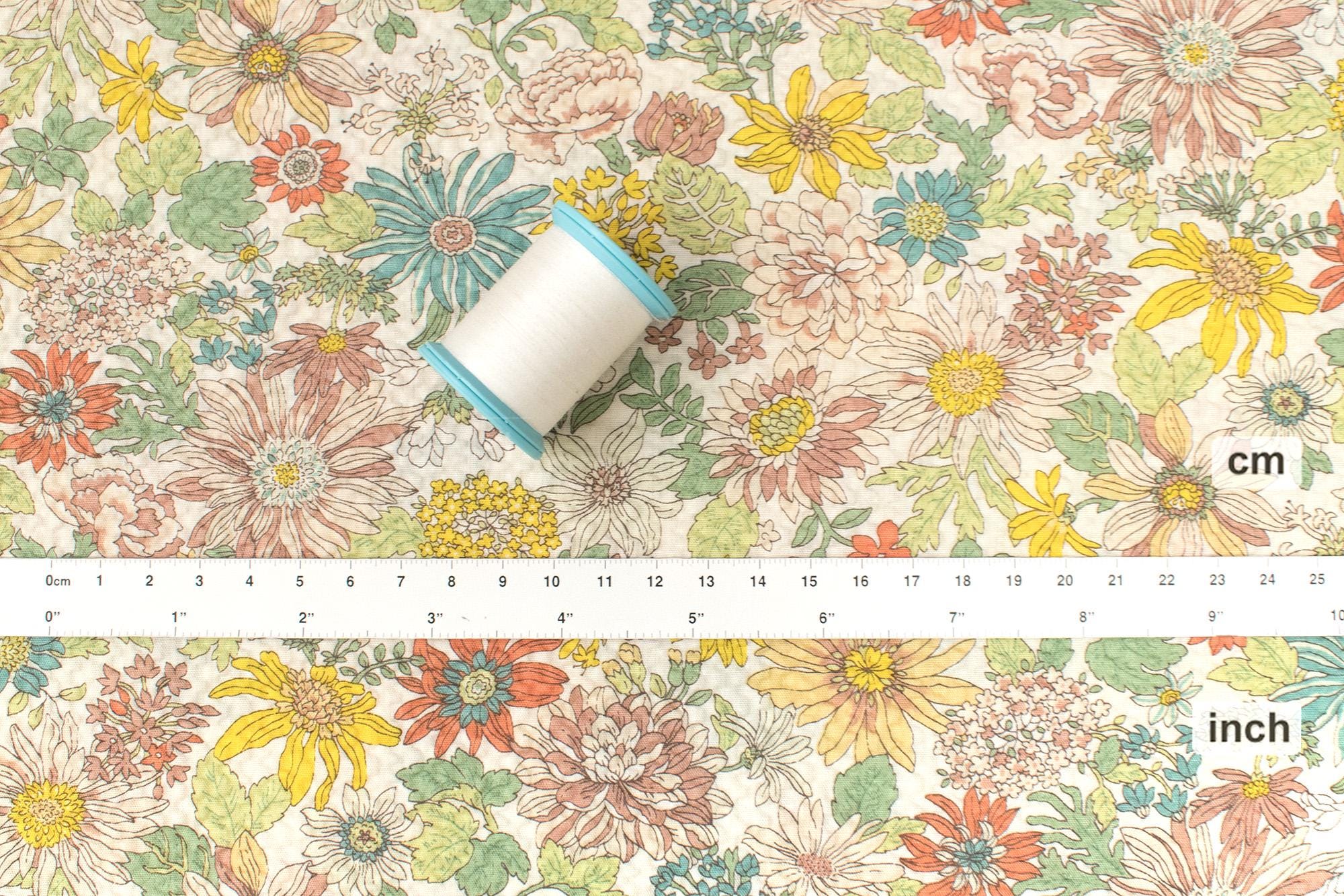 Japanese Fabric Cotton Ripple Summer is Here - C - 50cm - Etsy