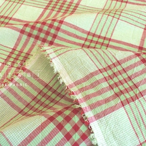 Japanese Yarn Dyed Green Check Japanese Yarn Dyed Green Check