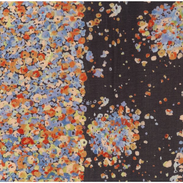 Nani Iro Kokka Japanese Fabric Fuwari fuwari - kaleidoscope - 50cm