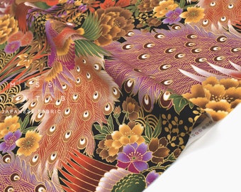 Tissu japonais série traditionnelle - 18 A - 50 cm