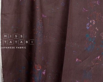 nani IRO Kokka Japanese Fabric PAL Linen - A - 50cm