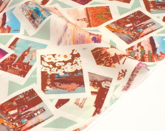 Japanese Fabric Travel Polaroids - A - 50cm