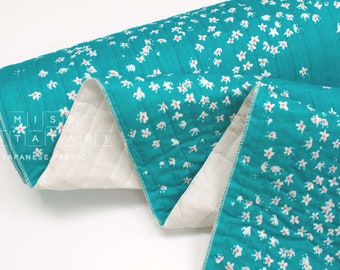 nani IRO Kokka Japanese Fabric Edelweiss Quilted Organic Double Gauze - C - 50cm