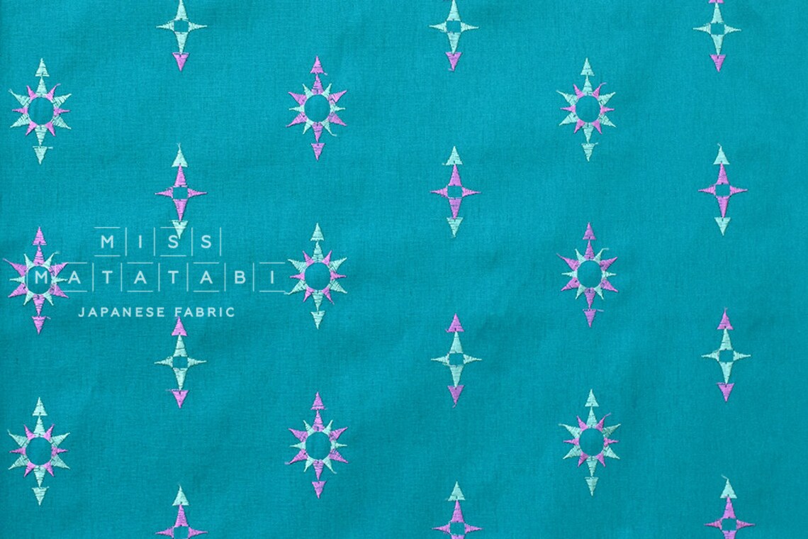 Japanese Fabric Kokka Fabric Caravan by Yurtao hoshizora B Etsy