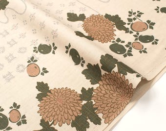 Japanese Fabric Manju Kiku - D - 50cm