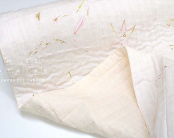 nani IRO Kokka Japanese Fabric GUNSEI Quilted Organic Double Gauze - A - 50cm