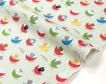 Japanese Fabric Gachapon Capsule Toy Cats - C - 50cm