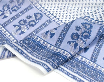 Hand Printed Indian Cotton Voile - C3 - 50cm