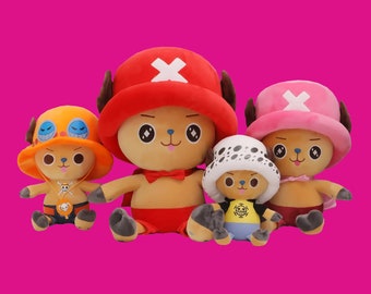 Peluche ripiene di Tony Chopper con figura anime