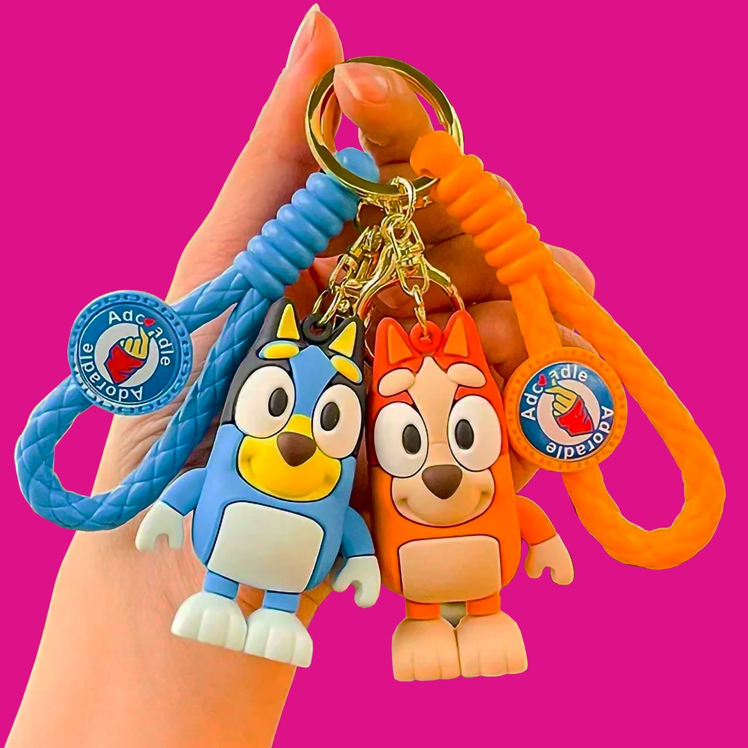 Bluey Family Keychain - Etsy