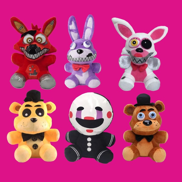 20 cm Five Night At Freddy, Fnaf Cute Plush Toys, Game Doll, Bonnie Bear Foxy Cartoon Stuffed Dolls, Freddy Toys