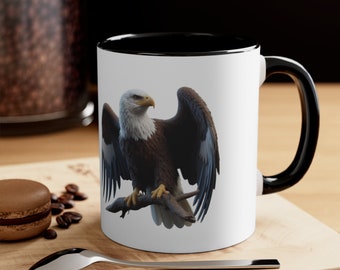 Eagle - El fracaso no es una opción - Taza de café decorativa, 11 oz