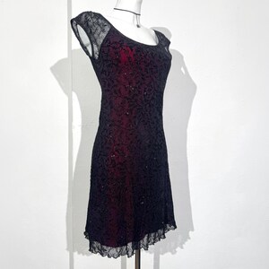 speechless juniors glitter lace party dress Purple 9 (NWOT $79) Tiered main image 0