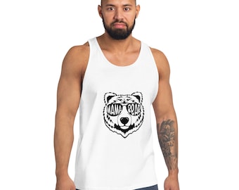 Men's Tank Top sport bear super