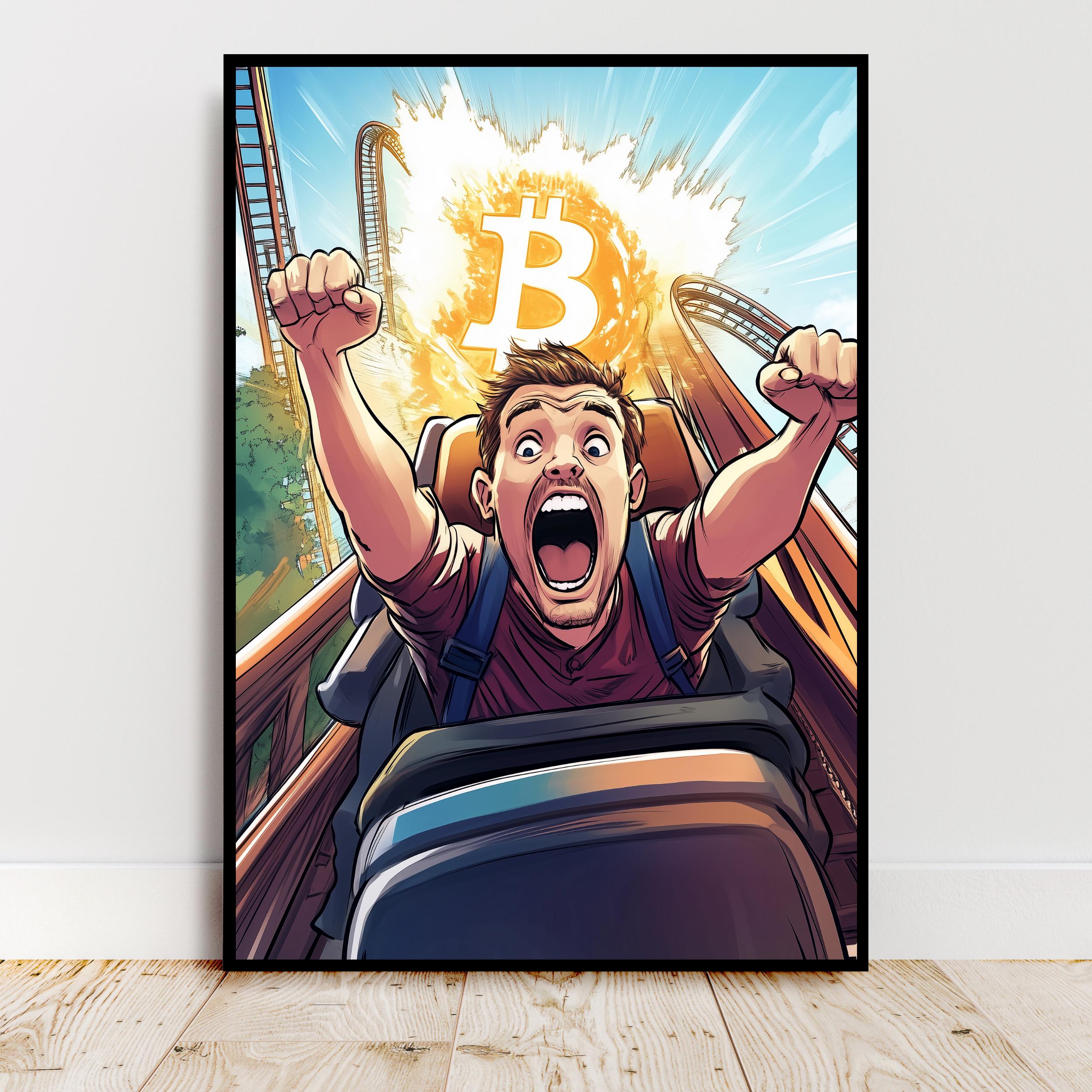 Crypto Rollercoaster - Etsy